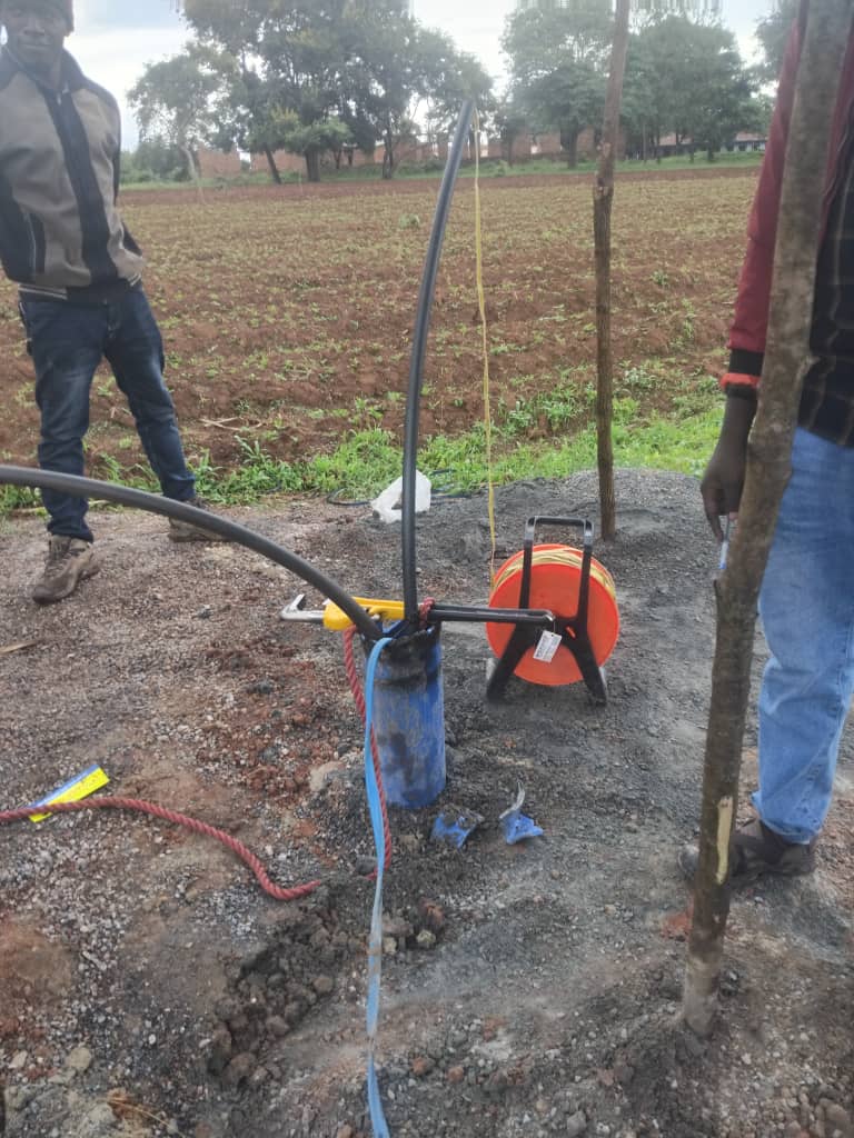 Water well drilling