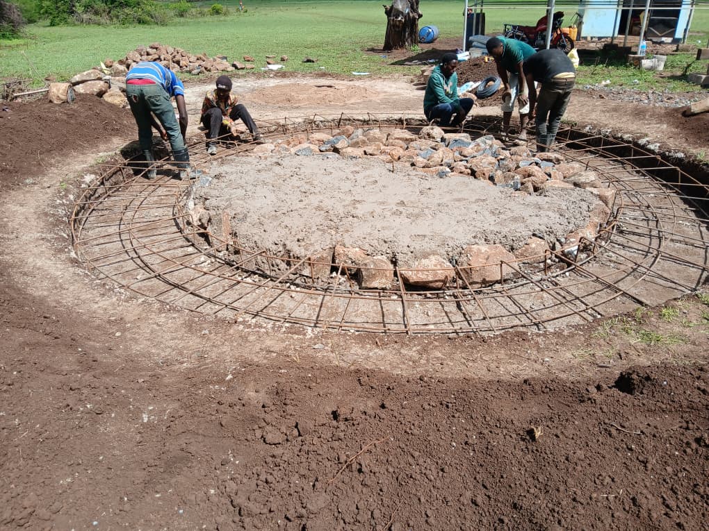 Water well drilling